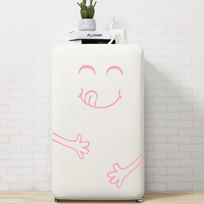 

〖Follure〗Cute Sticker Fridge Happy Delicious Face Kitchen Fridge Wall Stickers Art