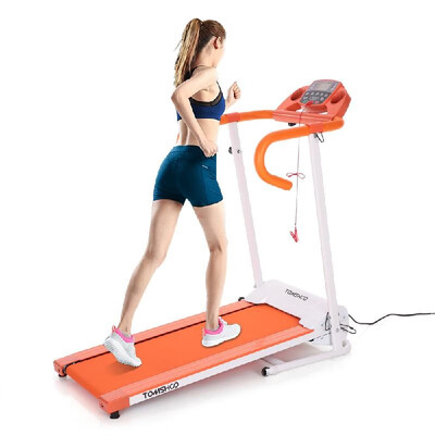 

TOMSHOO 500W Motorized Folding Electric Treadmill Running Jogging Machine Home Gym Fitness Machine
