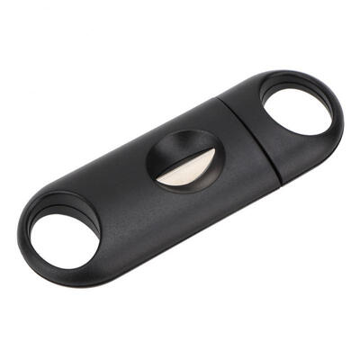 

Greensen Plastic Handle Stainless Steel V Shaped Blade Cigar Cutter Cigarette Knife Smoking Accessories