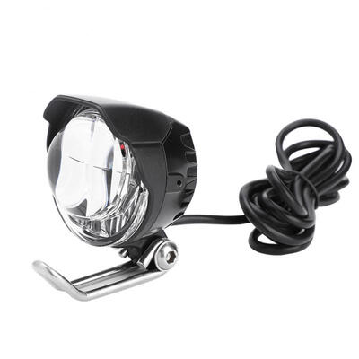 

Greensen 2 in 1 Horn LED Head Light Front Bright Lamp 12V-80V for Electric Bike Scooter Moped