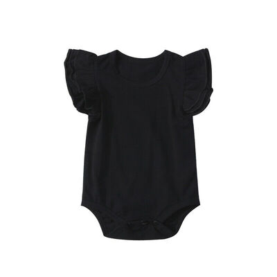 

Kid Newborn Baby Girl Boy Ruffle Romper Bodysuit Jumpsuit Outfit Summer 0-24M