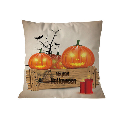 

〖Follure〗Happy Halloween Pillow Cases Polyester Sofa Cushion Cover Home Decor