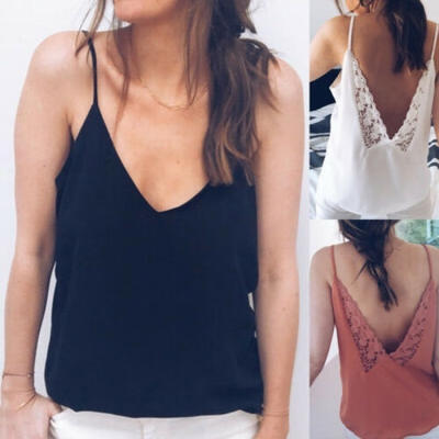 

Fashion Women Casual Tank Top Vest Blouse Sleeveless Summer Tops Shirt Camisole