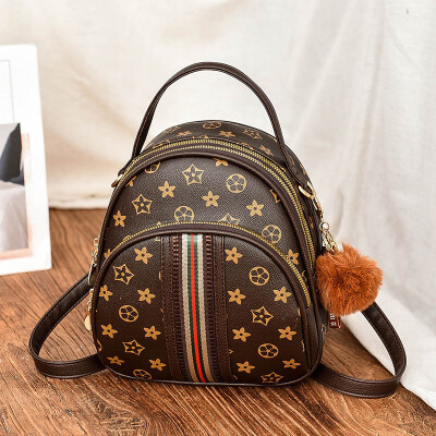 

Female bag 2018 new ladies multi-function backpack Korean version of the trend of the wind personality bag wild backpack