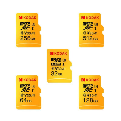 

Kodak Micro SD Card 512GB TF Card U3 A1 V30 Memory Card 100MBs Reading Speed 4K Video Record