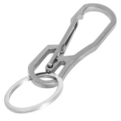 

Stainless Steel Snap Hook Clip Outdoor Mountaineering Carabiner Buckle
