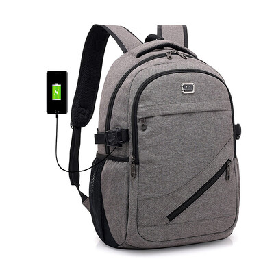 

Mens backpack 2019 new anti-theft backpack USB charging lady business computer backpack