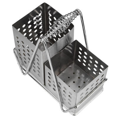 

Greensen Multifunction Stainless Steel Chopsticks Cage Chopsticks Storage Shelf Holder Rack with Handle