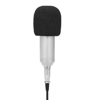 

BM800 Wired Condenser Microphone Studio Sound Professional Recording Device Live Broadcasting Mic with Shock Mount Sponge Protecto