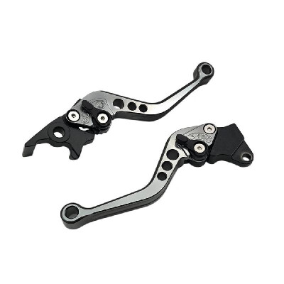 

2pcs Alloy Motorcycle Scooter Electrical Bike Brake Handles Clutch Lever For GY6 125 150 GP110 XMAX400