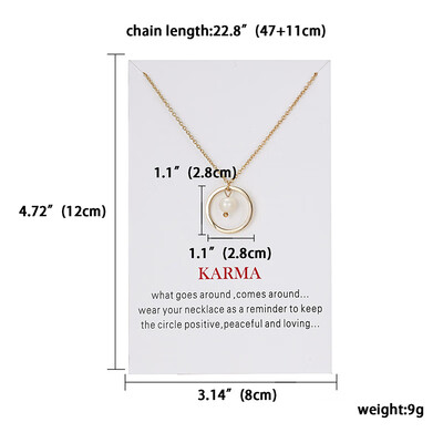 

1PC White Card Turkish Crystal Evil Eye Hand Hamsa Pendant Necklace Women Gold Color Link Chain Clavicle NecklaceLucky Jewelry