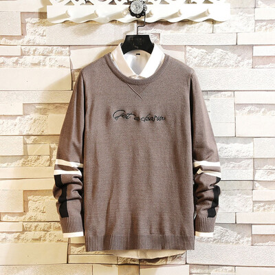

Toponeto Mens New Autumn Winter Casual Long Sleeve Knitting Sweaters Tops Blouse