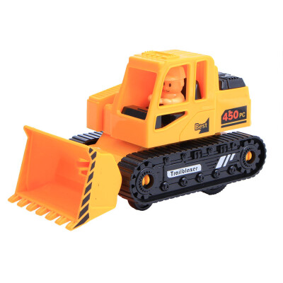 

Tailored Vehicle Children Toy Decor Diecast Pull Back Bulldozer Model Holiday Gift New