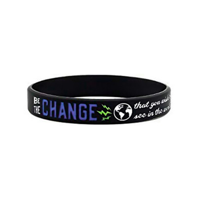 

Awesomeness Be The Change Jewelry Bracelets