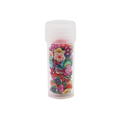 

Tailored DIY Colorful Slice Patten Decoration for Homemade Slime Making Craft