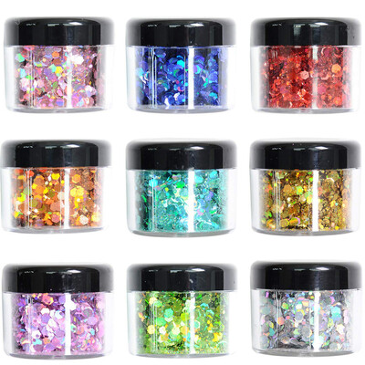 

Toponeto Glitter Cosmetic Festival Chunky Body Glitter For Nail Hair Face