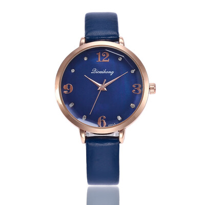 

Korean fashion ladies belt watch digital diamonds