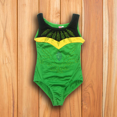 

Kids Girls Gymastics Leotard Dance Ballet Training Bodysuit Dancewear One Piece