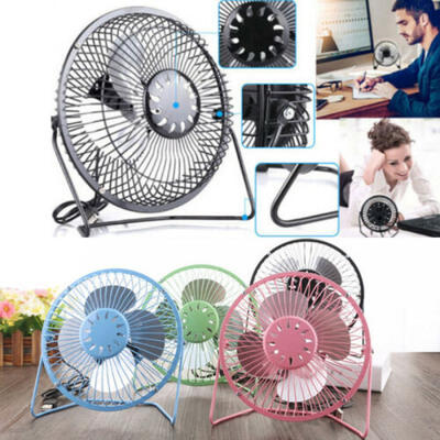 

USB Fan Mini Portable Desktop Cooling Desk Quiet Fan Office Computer Laptop New