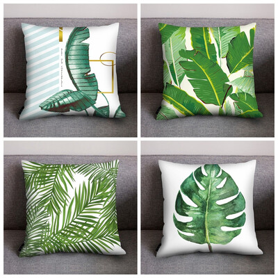 

Siaonvr 4Pcsset Print Pillow Case Polyester Sofa Car Cushion Cover Home Decor