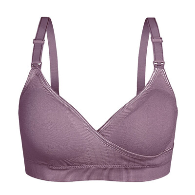 

Toponeto Women Soft Full Bust Seamless Nursing Maternity Bras Bralette Breastfeeding