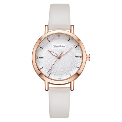 

High-end womens watch wish hot fashion solid color casual quartz watch student exquisite scale fashion watch