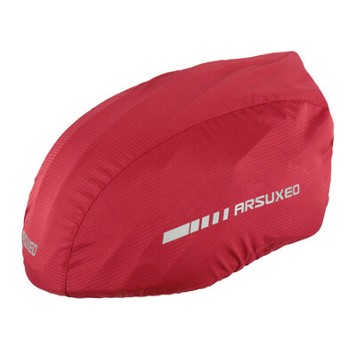 

Waterproof 1pc Helmet Cover Windproof Shrink Rope Night Riding Bicycle Outdoor
