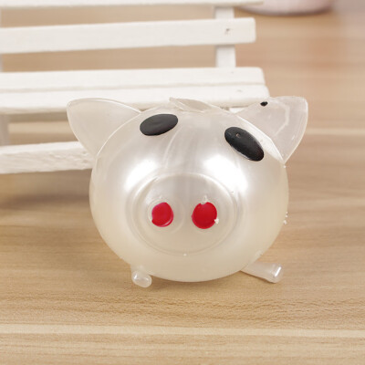 

Gobestart 1Pc Jello Pig Cute Anti Stress Splat Water Pig Ball Vent Toy Venting Sticky Pig