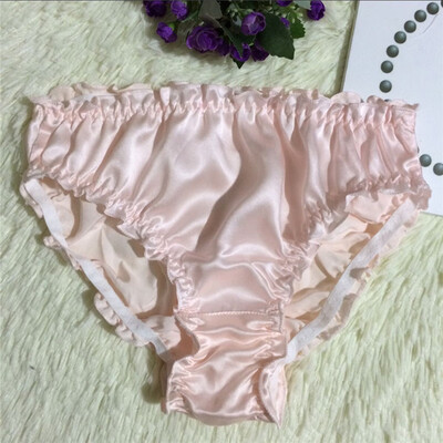 

UK Womens Briefs Underwear Knickers Lady 100 Silk Lace Panties Bikini Lingerie