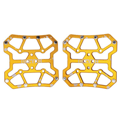

2pcs Bicycle Pedal Aluminum Alloy Flat Platform Adapter Conversion Universal Compatible MTB Road Bike Parts Accessories