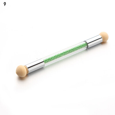 

〖Follure〗Set Glitter Powder Picking Dotting Gradient Pen Brush 2 Sponge Nail Art Tools