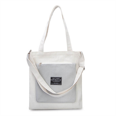 

Bags For Women Fashion Canvas Girls Casual Patchwork Shoulder BagSilt Pocket Crossbody Handbags Bag Tote Zipper Work Travel