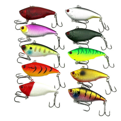 

Saidsome 10Pcs 6CM 10G Lures Hard Bait Plastic Bait Worms Fishing Lure With Salt Fishing fishing bait fishing lure