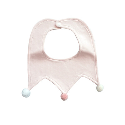

1PC Baby Cotton Crown Waterproof Burp Baby Bibs Girls Lovely Bib Infant Saliva Towels Bibs