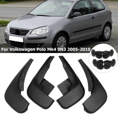 

Replacement For Polo Mk4 9N3 2005-2009 Mud Guard Mud Flaps Car Front Rear Splash Protector