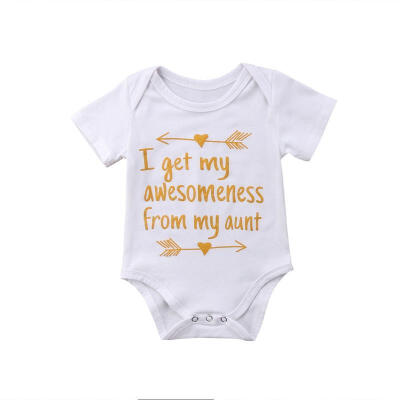 

Newborn Infant Baby Boys Girls Romper Bodysuit Jumpsuit Clothes Outfits 0-18M