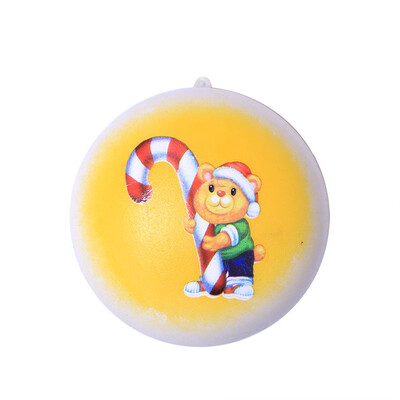 

Tailored Hot Christmas Bear Bread Slow Rising Scented Relieve Stress Toy Key Pendant