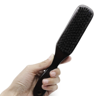 

Gobestart Men Shaving Brush Best Horsehair Shave Wood Handle Barber Tool