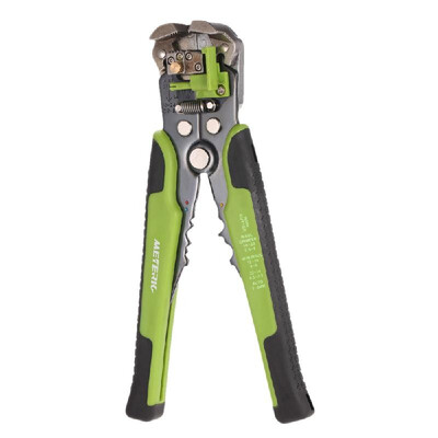 

Meterk Multifunctional Automatic Adjustable Cable Wire Stripper Cutter Crimping Tool Peeling Pliers