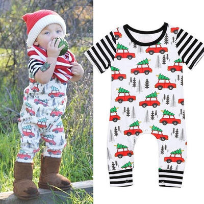 

Short Sleeve Newborn Infant Baby Girls Boys Clothes Romper Jumpsuit Bodysuit Outfits