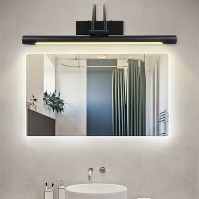 

Modern Led Mirror Front Light 8W Industrial Wall Lamp Waterproof Wall Mounted Stainless Steel Bathroom Wall Lamp