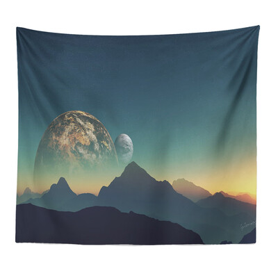

Toponeto Colorful Print Tapestry Art Room Wall Hanging Tapestry Art Nature Home Decor
