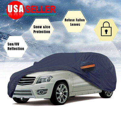 

Multi Layers Car Cover Waterproof Breathable Seamless All Weather Protection US