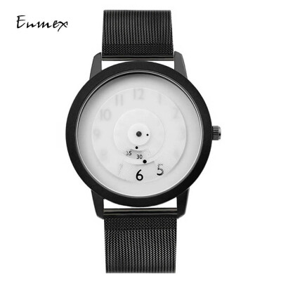 

Holiday gift Enmex focus time concept watch creative design stack pointer fresh simple watch