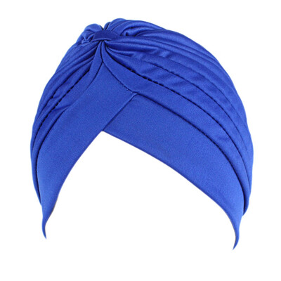 

Women  Turban Headband Full Head Cover Wrap Loss Chemo Yoga Hat Bandana Scarf