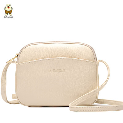 

Womens bag women 2019 new fashion slung bag shoulder soft leather retro pu leather red black bag