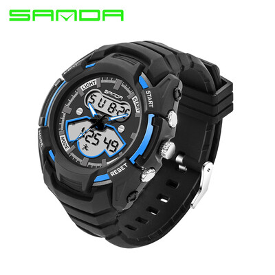 

Hot youth outdoor sports male junior high school students watch waterproof tide luminous electronic watch mens watch
