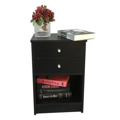 

Nightstand End Table Bedroom Furniture 1 Drawer Shelf Bedside Cabinets Coffee