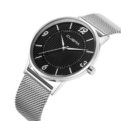 

Gobestart Luxury Watches Quartz Watch Stainless Steel Dial Casual Bracele Watch