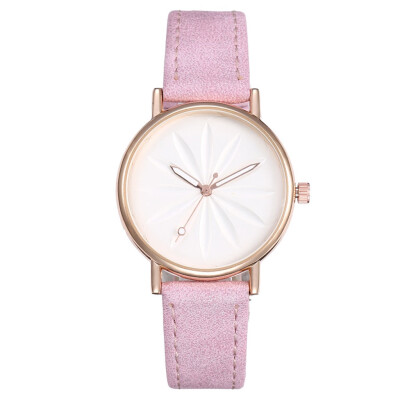 

RM Simple Fashion Creative Ladies Watch Flower Creative Pattern Quartz Watch